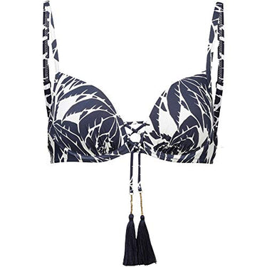 Watercult Damen Bikini-Oberteil blau Offwhite (as3, Cup_Band, Numeric_40, b) im Sale
